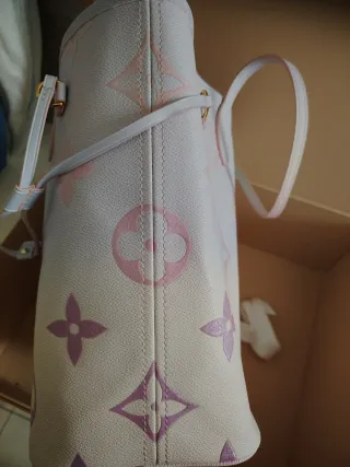 Borsa Louis Vuitton Neverfull MM Pastel Sunrise