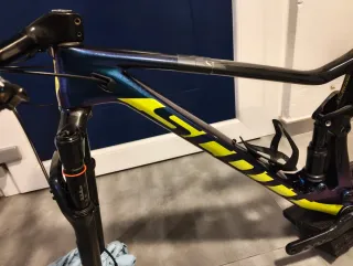 Cuadro Scott Spark 900 carbono+horquilla SID