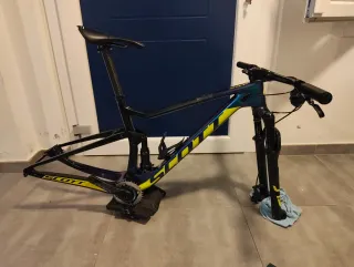 Cuadro Scott Spark 900 carbono+horquilla SID