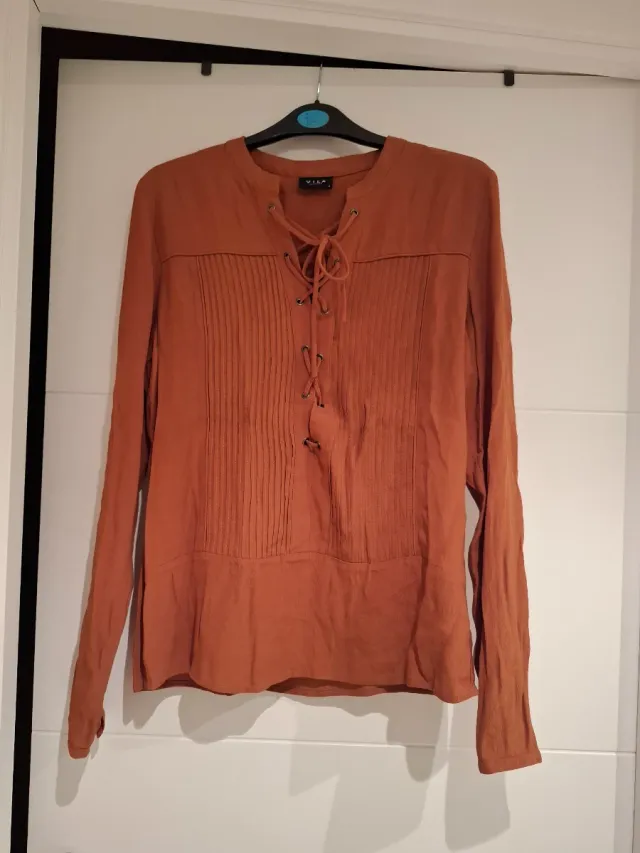 Blusa VILA xolor cazuela talla S