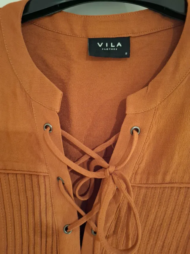 Blusa VILA xolor cazuela talla S