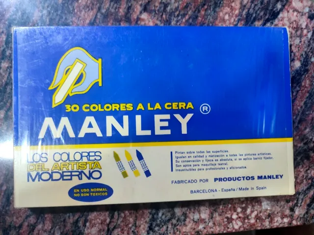 Ceras Manley 30 Colores Vintage Precintado