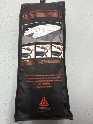 Adaptador Doble Baca Tabla Surf Komunity