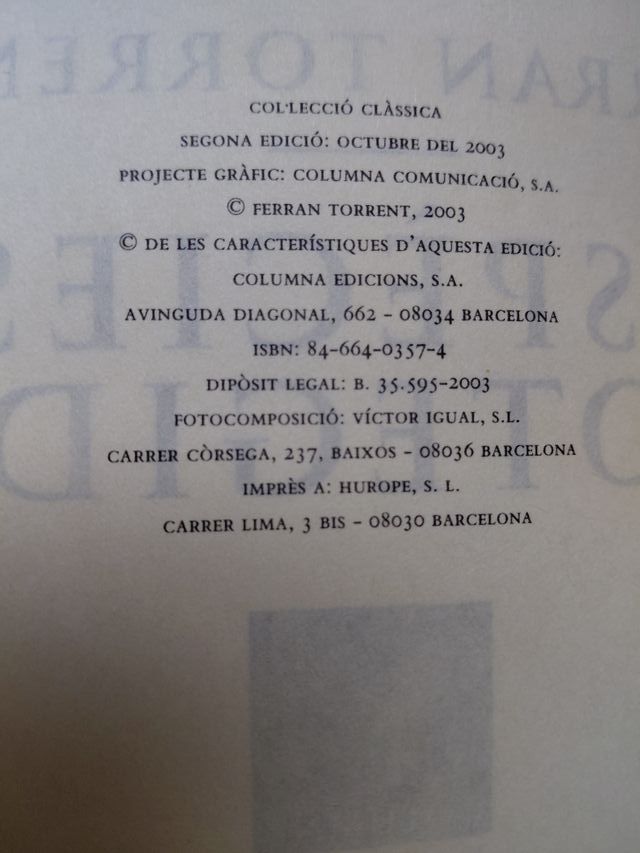 Espècies protegides (Signat per l'autor)