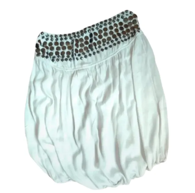 Top parola d'onore con paillettes