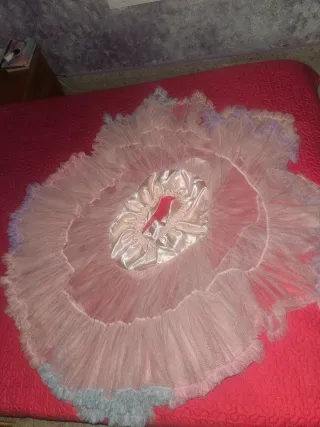 Falda tutú multicolor talla única