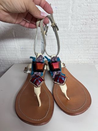 Sandalias Café Noir Talla 38