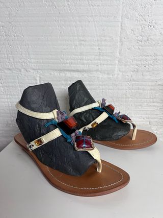 Sandalias Café Noir Talla 38