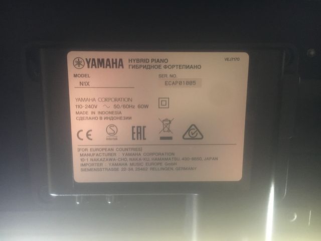 Piano híbrido Yamaha N1X AvantGrand