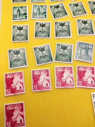 ✅Lote Sellos Antiguos Plan Sur de Valencia