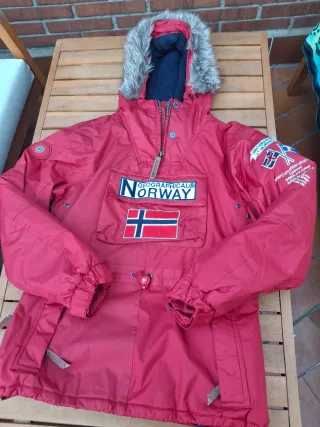 Chaqueta Geographical Norway Roja Talla L