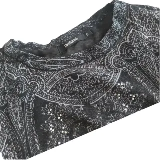 Jersey Desigual Negro Plateado