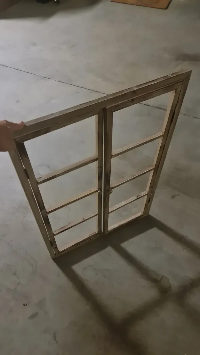 Ventana madera decoración rústica