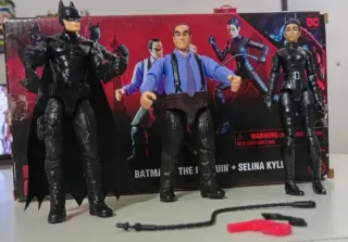 Action Figures Batman, Penguin, Catwoman