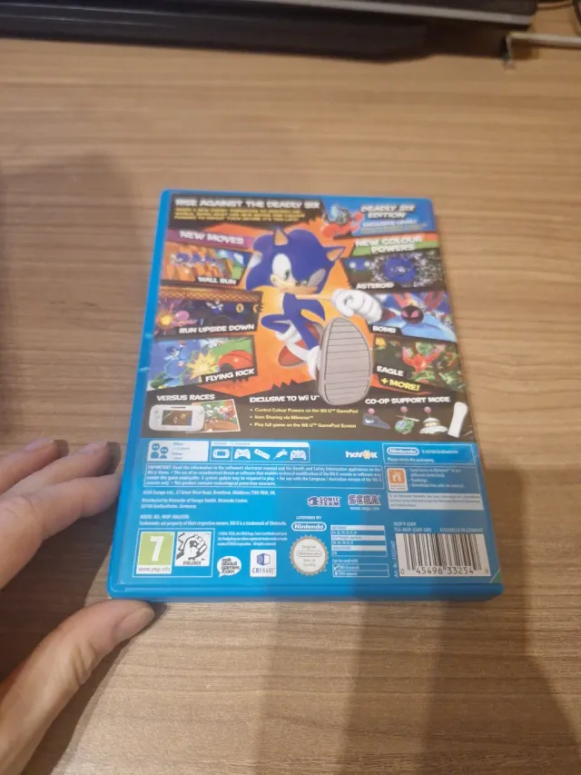 Sonic Lost World Wii U - Deadly Six Edition
