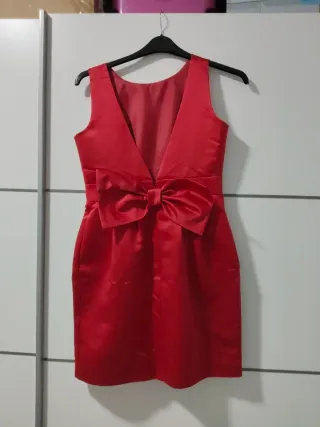 Vestido de fiesta rojo talla M
