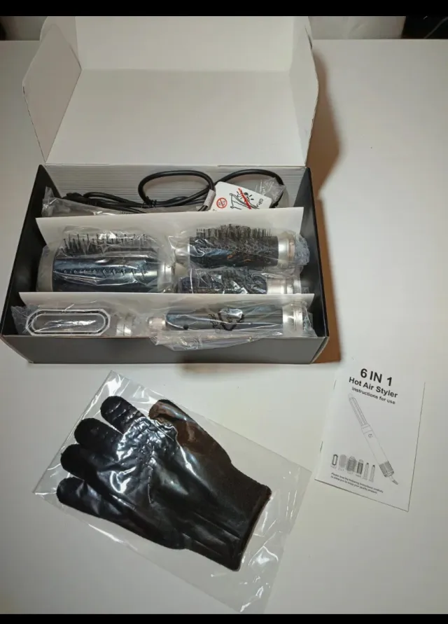 Secador de pelo con accesorios