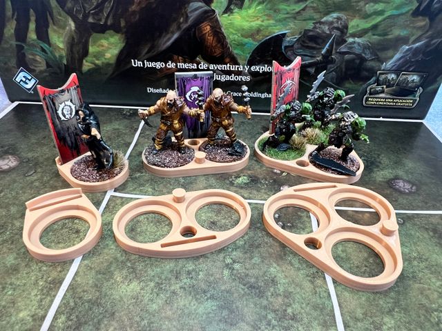 Bases enemigos ESLA Viajes por la tierra media