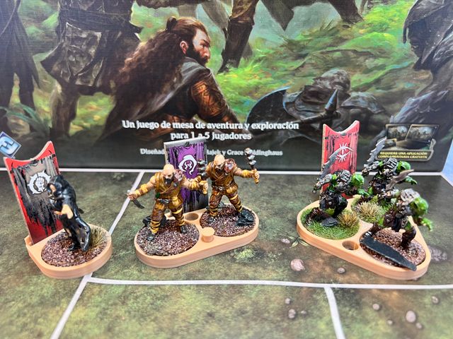 Bases enemigos ESLA Viajes por la tierra media