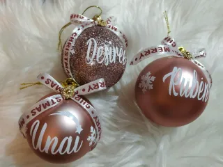 Bolas de Navidad personalizadas