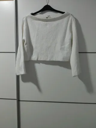 Jersey corto blanco Talla S