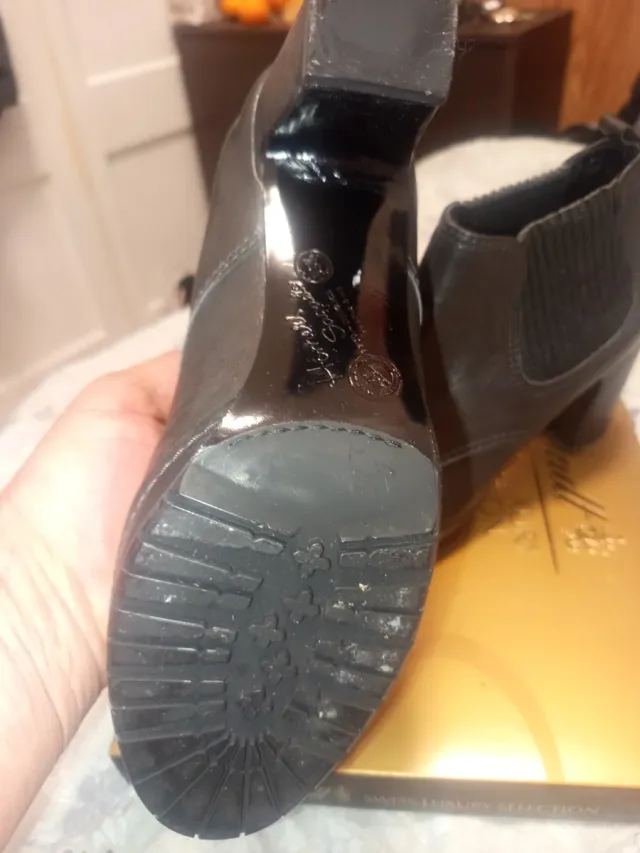 Botines de tacón para mujer