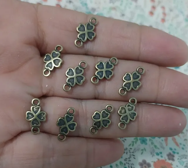 Abalorios Trébol Conector