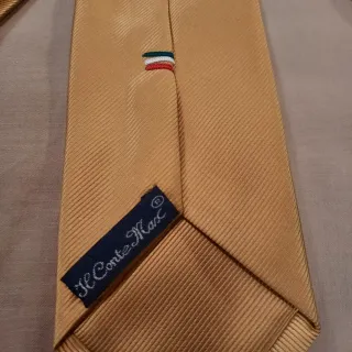 Corbata Partoriale Italiana Dorado Aarillo.