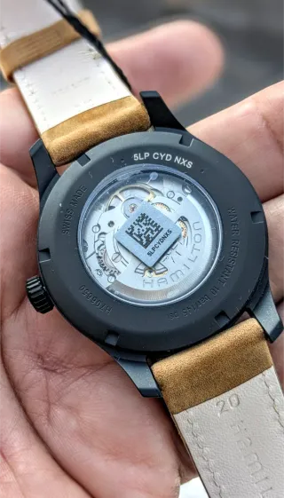 Reloj Hamilton Khaki Automatic Negro