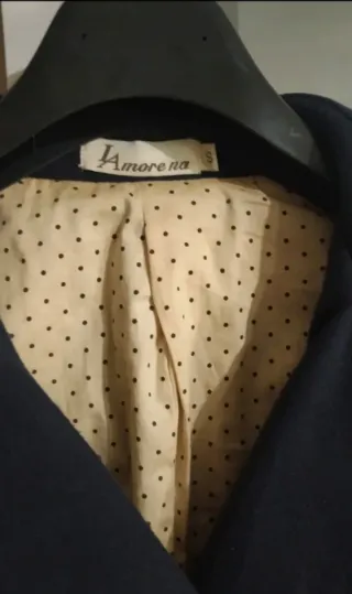 Chaqueta azul marino