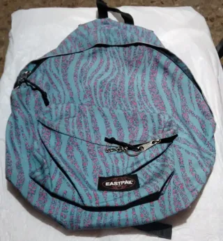 Mochila Eastpak Azul y Rosa
