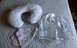 Cuscino allattamento con fodera e custodia