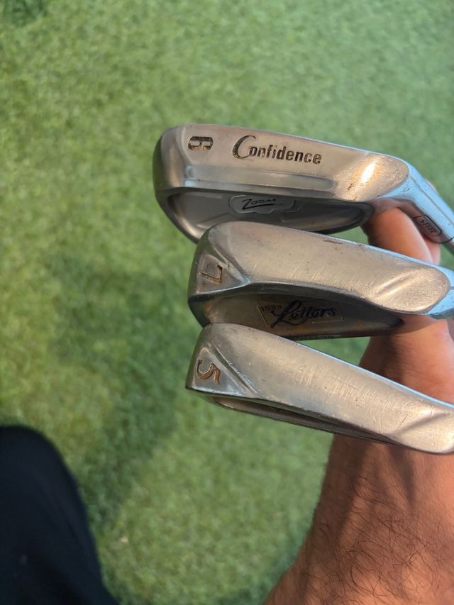 lote Hierros de Golf Unison Letters y confidence