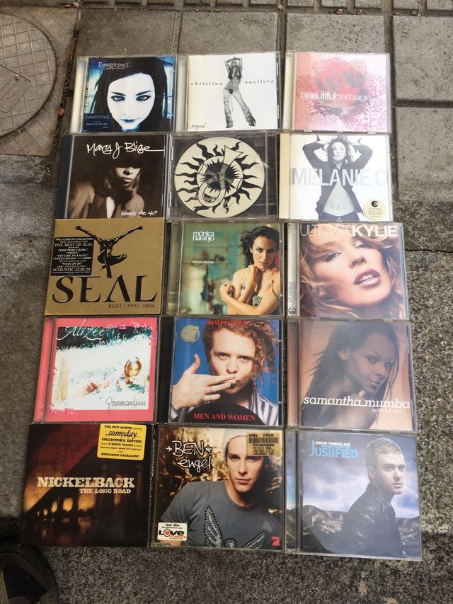 Lote CDs Música Pop Rock Internacional