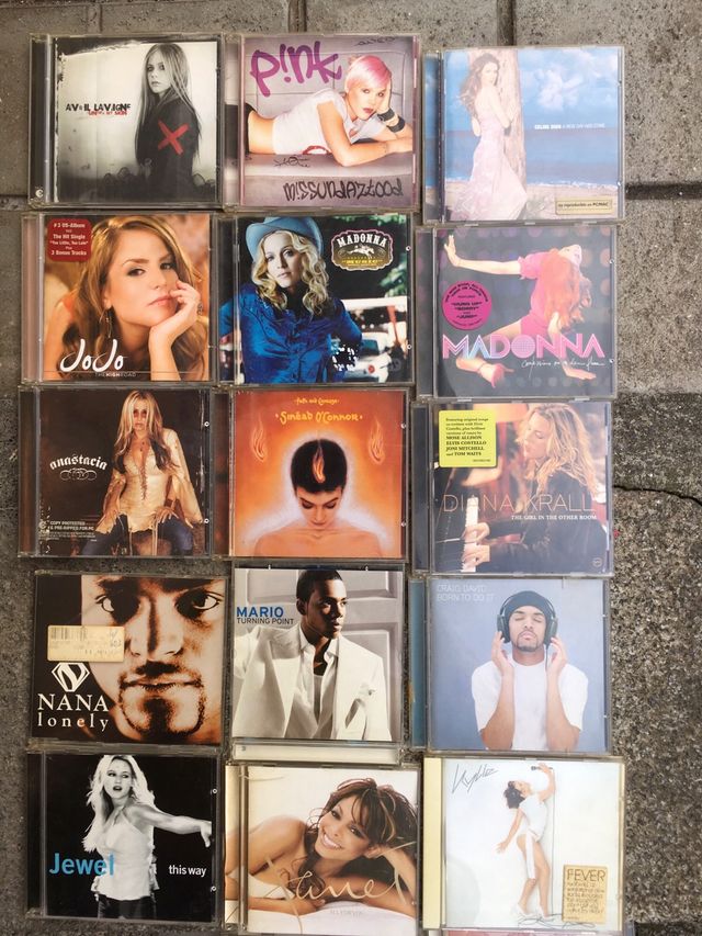 Lote CDs Música Pop Rock Internacional