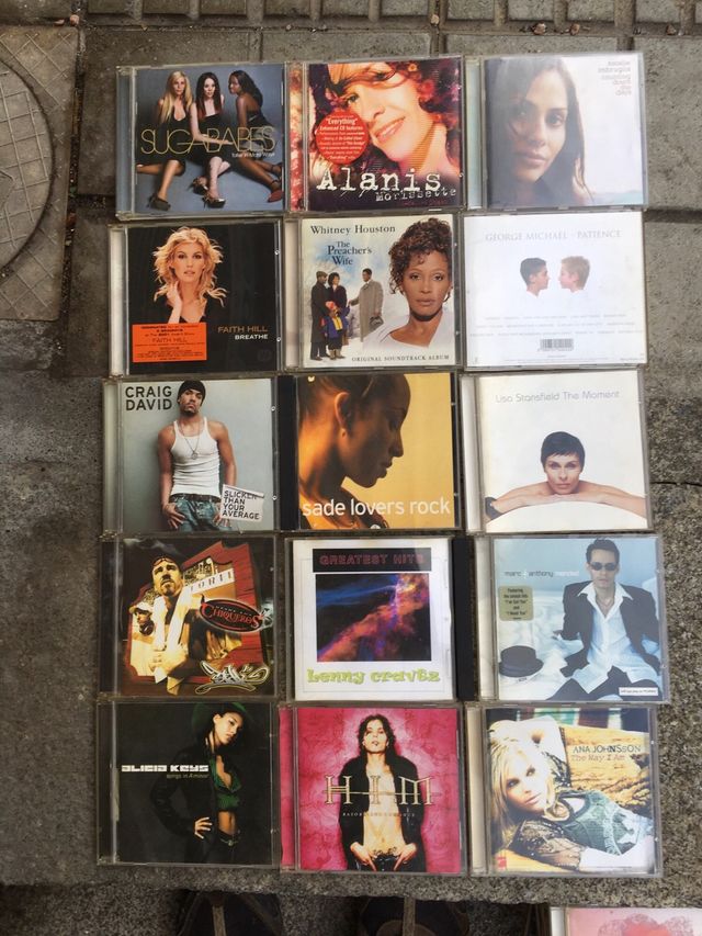 Lote CDs Música Pop Rock Internacional