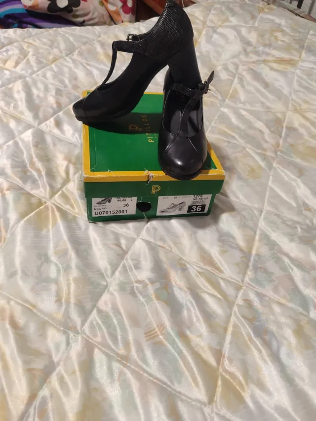 Zapatos Pitillos Negros Talla 36