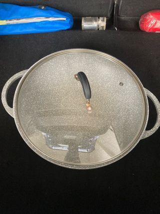 Wok Bialetti 28 cm effetto pietra