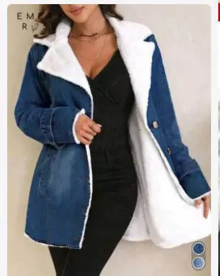 Chaqueta vaquera forrada de pelo,nueva esta,no emb