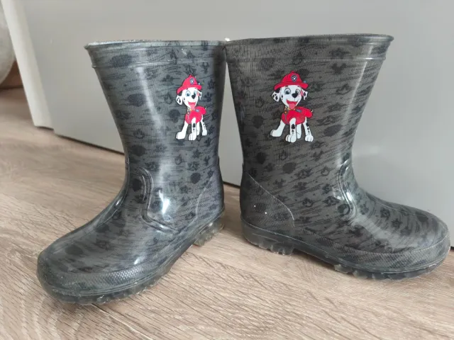 Botas de agua niño Paw Patrol con luces