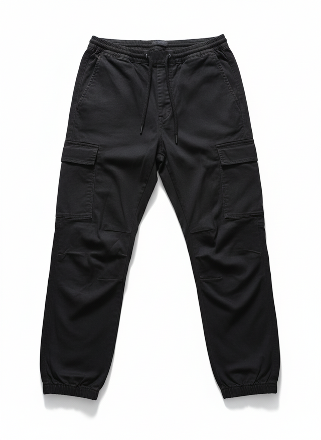 Pantalones Cargo Negros