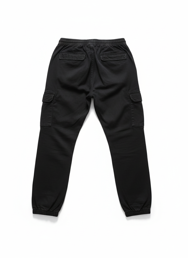 Pantalones Cargo Negros