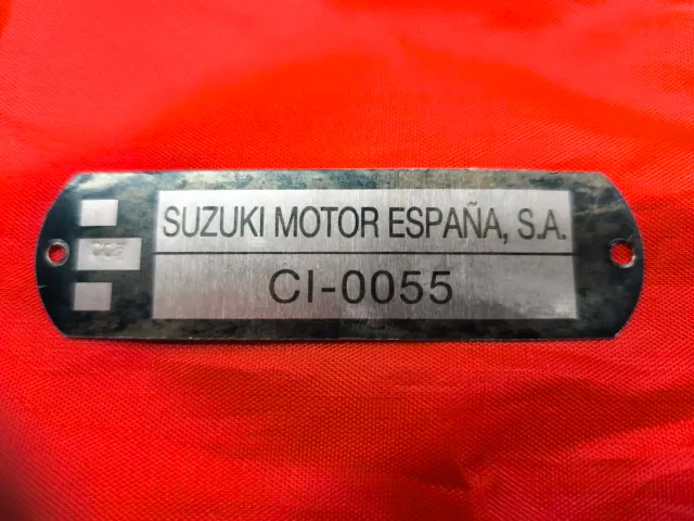 Placa Suzuki Motor España CI-0055 Dr Big 50