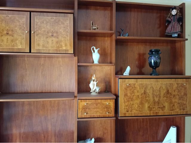 Conjunto Muebles Salón Madera