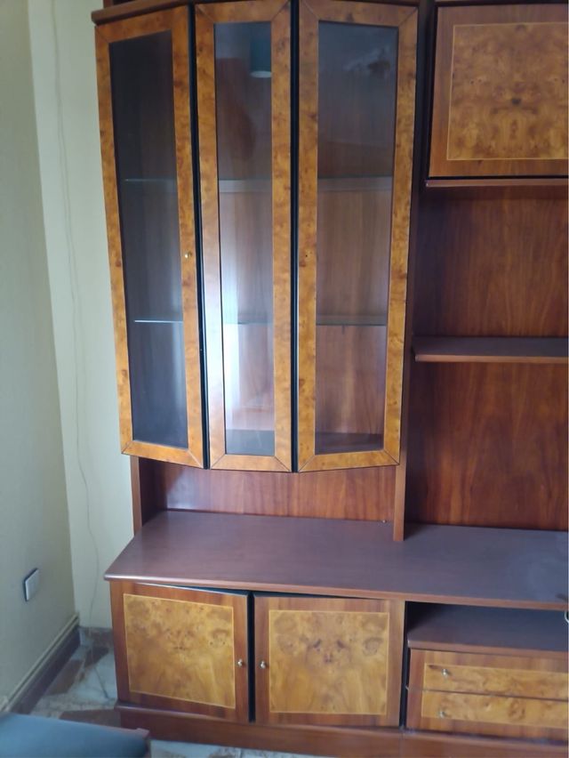 Conjunto Muebles Salón Madera