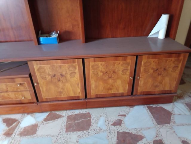 Conjunto Muebles Salón Madera