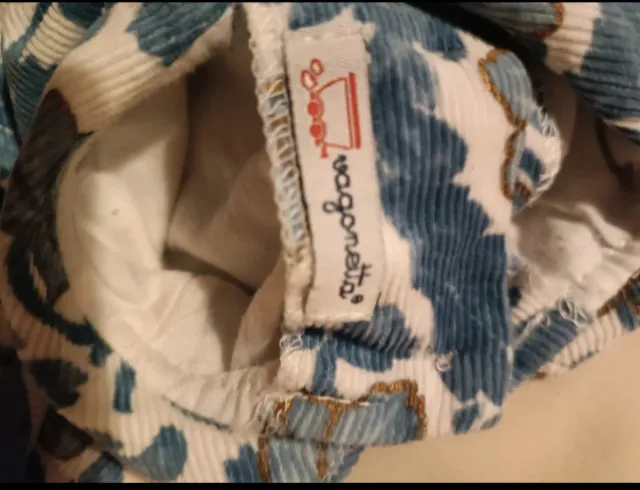 Vestido de pana floral Vagonetta