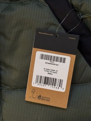 Chaqueta de plumas The North Face talla S