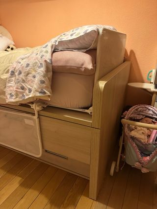 Cama nido El Corte Inglés con cajones gigantes