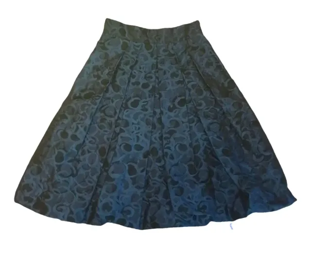 Marella Gonna Nera/Blu Floreale